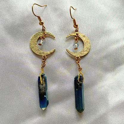 Moon Drop Earrings