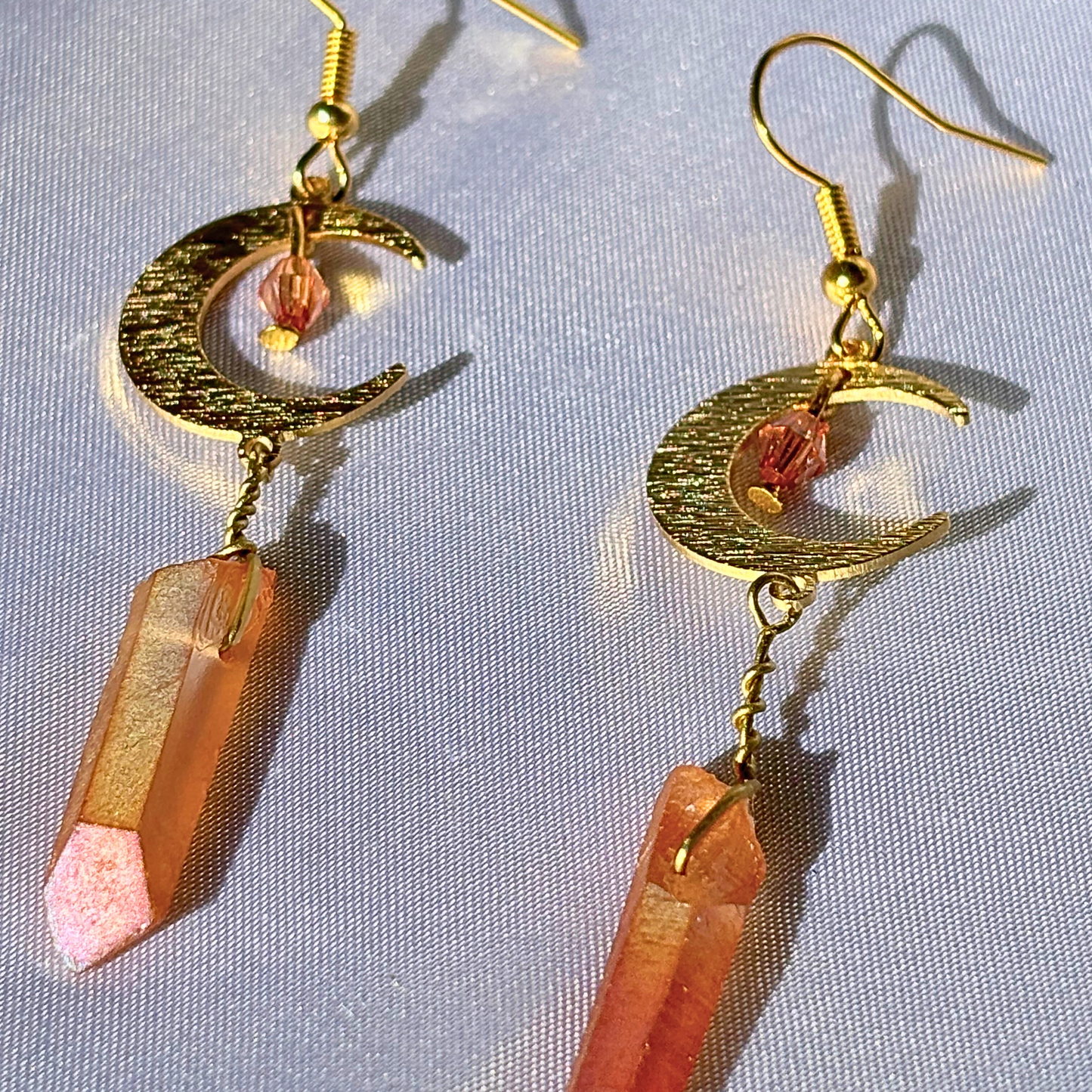 Moon Drop Earrings