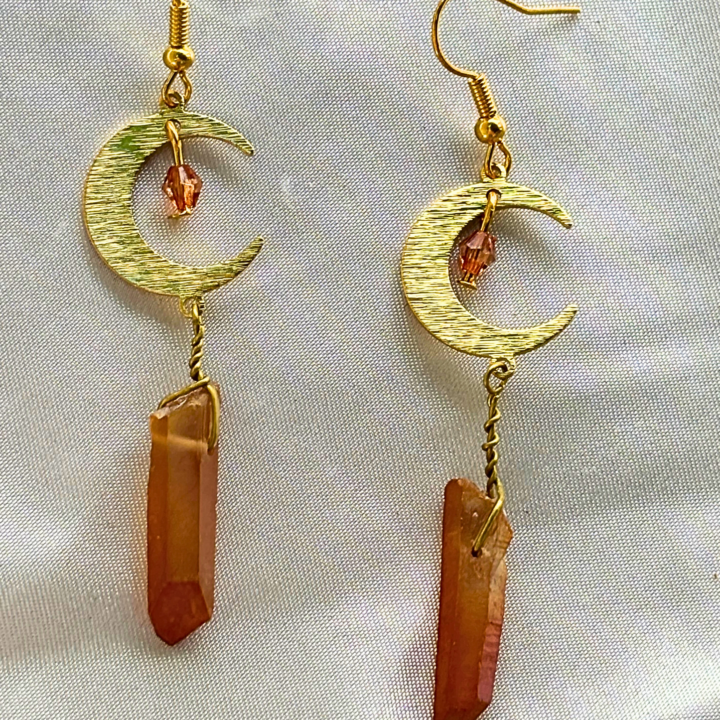 Moon Drop Earrings