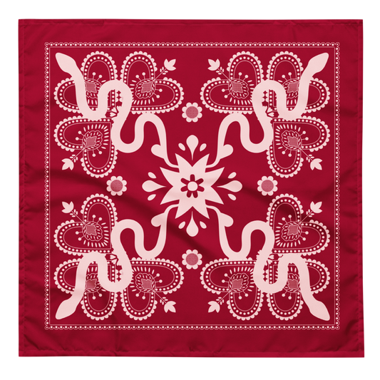 Red Serpent Bandana