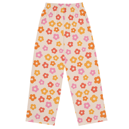 Flower Power Wide Leg Pants