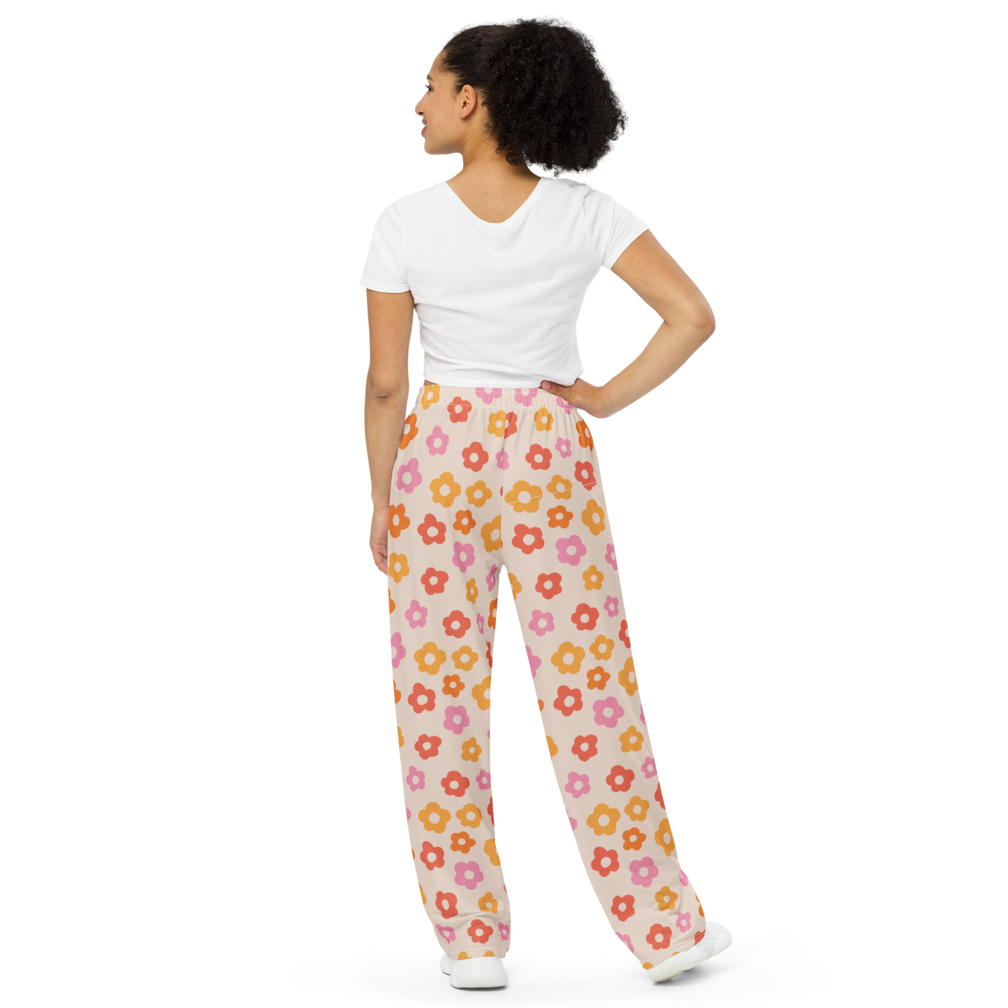 Flower Power Wide Leg Pants