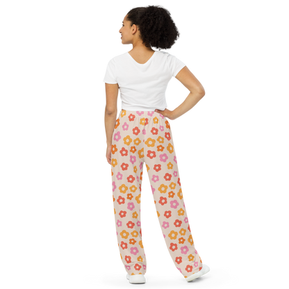 Flower Power Wide Leg Pants