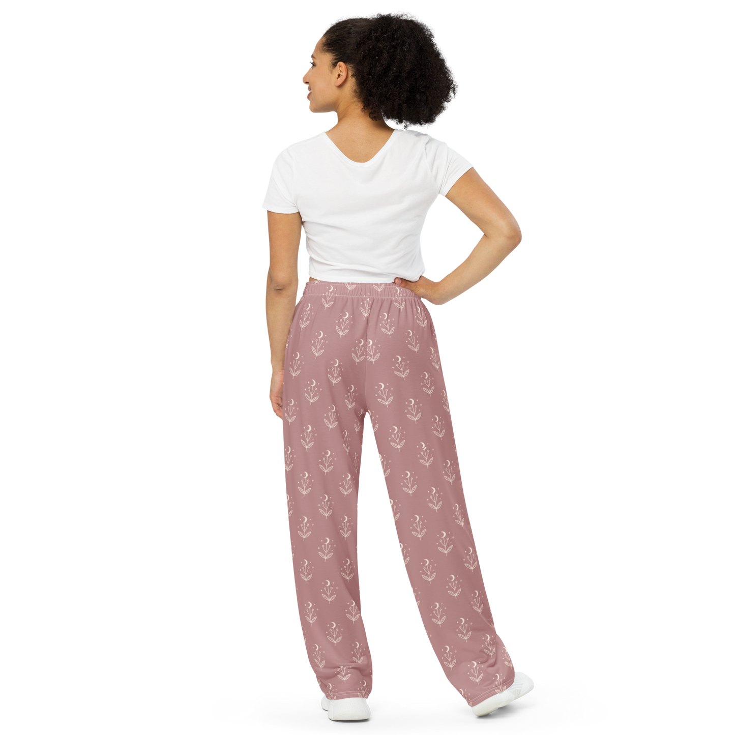 Rose Luna Wide Leg Pants