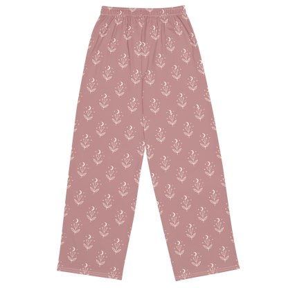 Rose Luna Wide Leg Pants